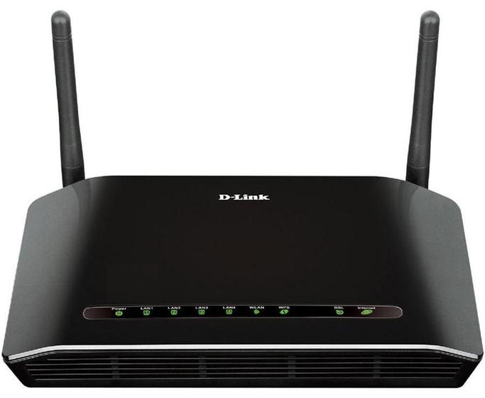 Imagem de Modem ADSL2+ e Roteador Wireless D-Link DSL-2740E - 300Mbps - Antena 5dBi