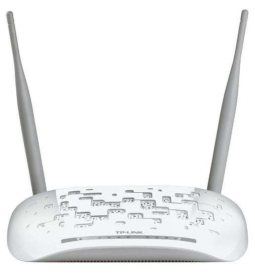 Imagem de Modem ADSL2+ e Roteador Wireless TP-Link TD-W8961N - 300Mbps - 2 Antenas de 5dBi