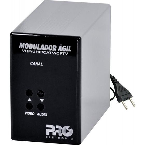 Imagem de Modulador Agil - VHF/UHF/CATV/CFTV (Proeletronic)