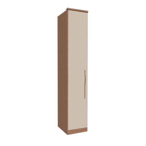Imagem de Modulo 1 Porta Setiba 428mm com Prateleiras RimoCarvalho/Off White