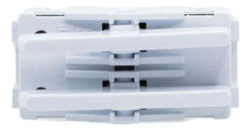 Imagem de Módulo 2 Interruptor Simples Dc-1100/134 Branco Duplo Novara