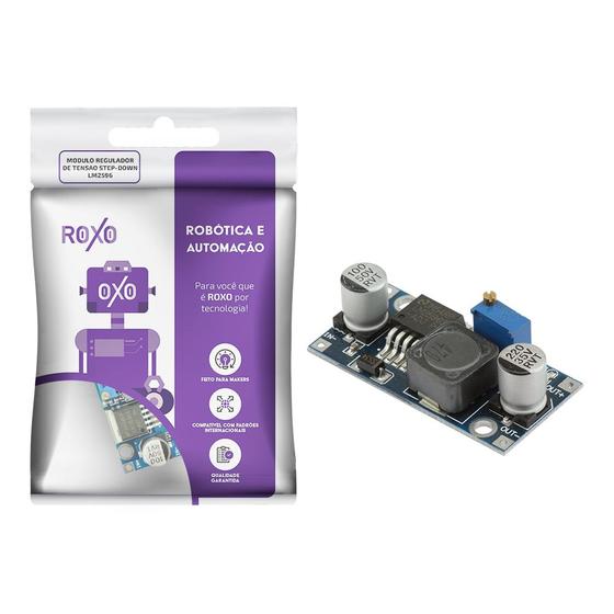 Imagem de Módulo Abaixador De Tensão Step Down Dc Lm2596 3a - RoXo