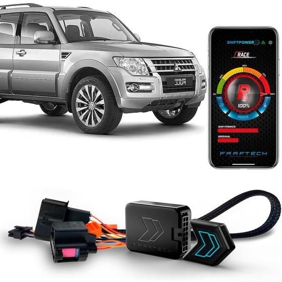 Imagem de Módulo Acelerador Pajero Full 2021 Shiftpower App Bluetooth 