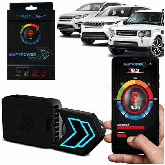 Módulo Acelerador Pedal Shiftpower Faaftech 4.0 Land Rover Bluetooth ...