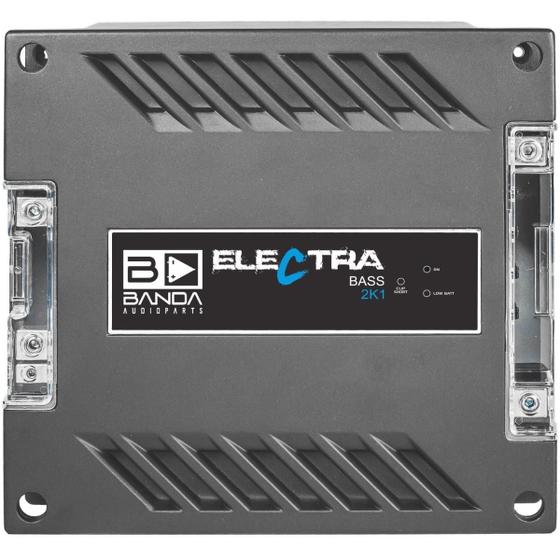 Imagem de Modulo Amplificador Banda Electra Bass 2k1 2000 Rms 1 Ohm Mono