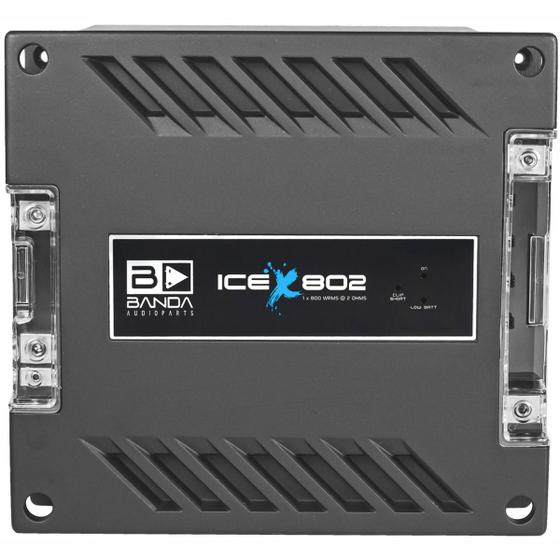 Imagem de Módulo Amplificador Banda Ice X 802 800W Rms 2 Ohms 1 Canal