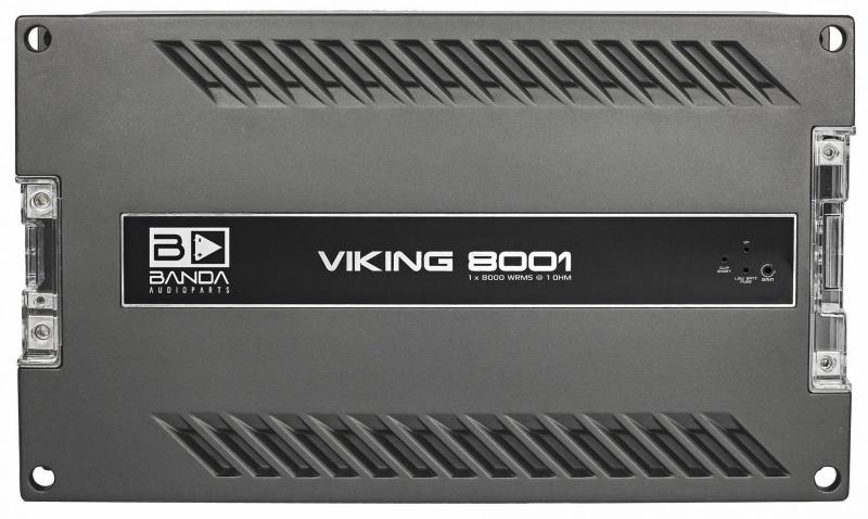 Imagem de Módulo Amplificador Banda Viking 8001 8000w Rms 1 Canal 1ohm