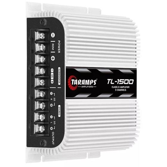 Imagem de Módulo Amplificador De Áudio Do Carro TL1500 3 Canais 2 Ohms