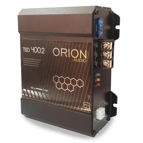 Modulo Amplificador Digital Som Orion Tsd 400.2 Estereo Mono Menor preço em Modulo Amplificador Digital Som Orion Tsd 400.2 Estereo Mono