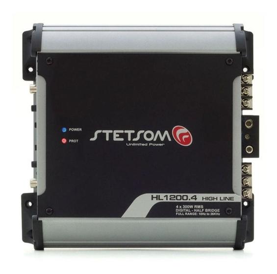 Imagem de Módulo Amplificador Digital Stetsom HL1200.4 Canais - 1200 Watts RMS - 2 Ohms