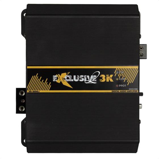 Imagem de Módulo Amplificador Exclusive Xa 3000.1 3000W RMS 1 Canal 1 Ohm