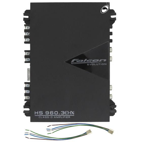 Imagem de Módulo Amplificador Falcon Digital Hs960.3 Ehx 3 Canais 450W