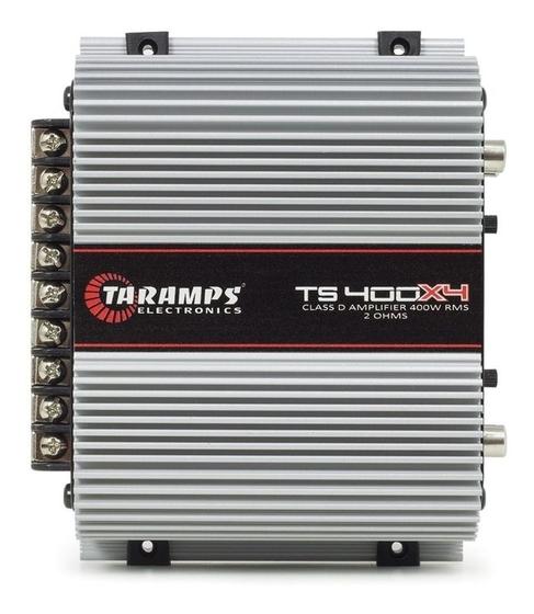 Imagem de modulo amplificador potencia taramps ts400 400x4 4 canais 400 watts rms 2 ohms mono stereo
