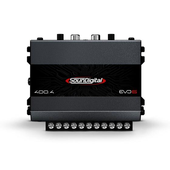 Imagem de Módulo Amplificador Soundigital SD 400 400.4 EVO6 400W Rms 4 Ohms 4 Canais