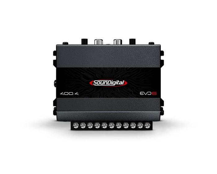 Modulo Amplificador Soundigital SD400.4 400.4 EVO6.0 Bridge em 4 ohms SD400 4 Canais 400w Menor preço em Modulo Amplificador Soundigital SD400.4 400.4 EVO6.0 Bridge em 4 ohms SD400 4 Canais 400w
