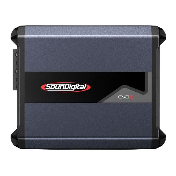 Imagem de Módulo Amplificador Soundigital SD800.1 EVO 5 1 Canal 800W RMS 2 Ohms SD 800