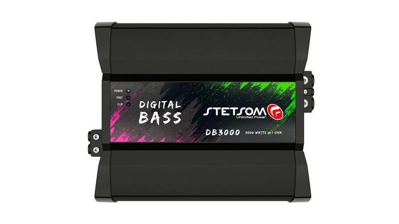 Imagem de Módulo Amplificador Stetsom DB3000 1 Canal 3000W RMS 2 Ohms DB 3000