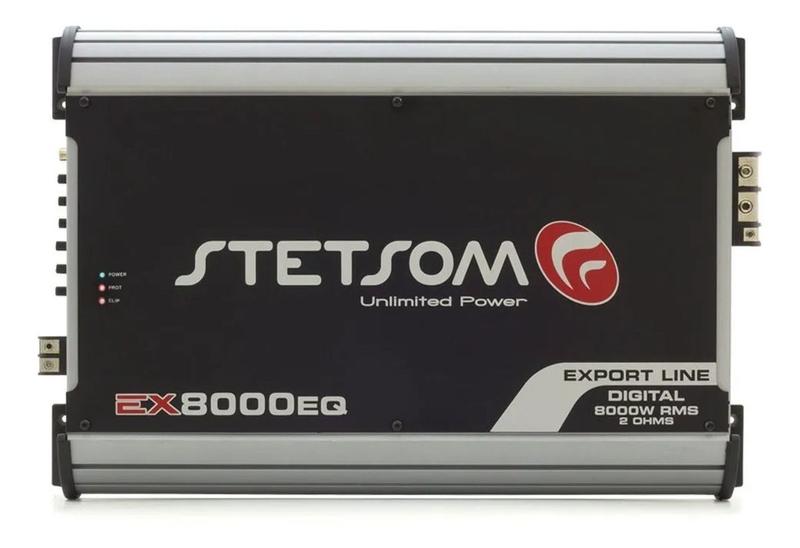 Modulo Amplificador Stetsom Ex8000eq 8000w Rms 1 C 2 Ohms Menor preço em Modulo Amplificador Stetsom Ex8000eq 8000w Rms 1 C 2 Ohms