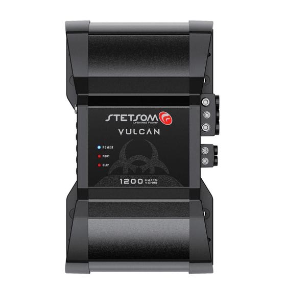 Imagem de Modulo Amplificador Stetsom Vulcan 1200 1 Canal 4ohms 1200w