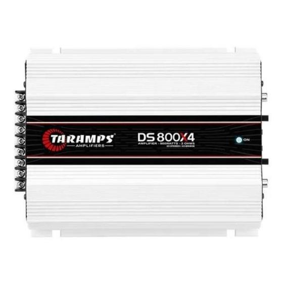 Módulo Amplificador Taramps DS800X4 800Wrms 4 Canais 2 Ohms Menor preço em Módulo Amplificador Taramps DS800X4 800Wrms 4 Canais 2 Ohms
