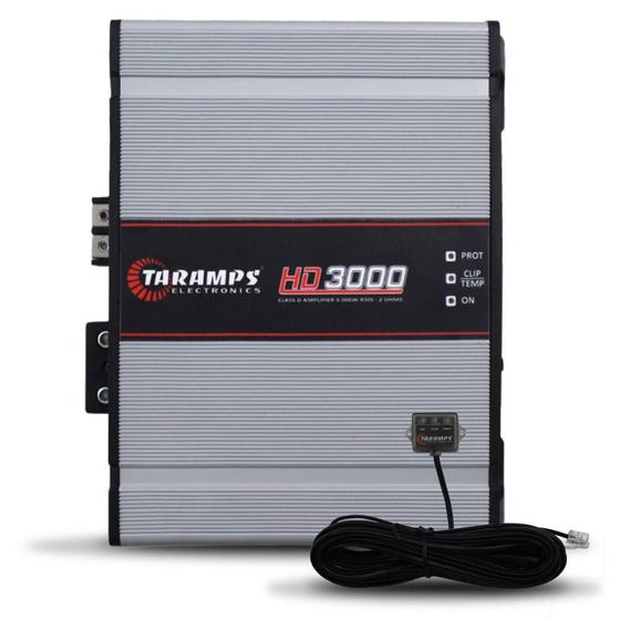 Módulo Amplificador Taramps HD 3000 2 Ohms 1 Canal 3000W RMS Módulo