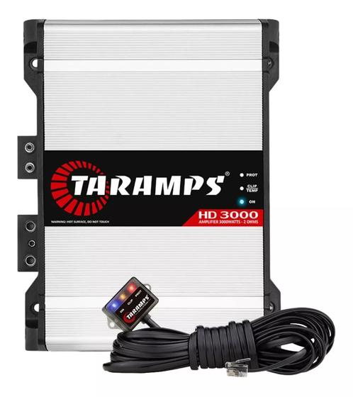 Imagem de Modulo amplificador taramps hd3000 3000w rms 1 canal 2 ohms digital