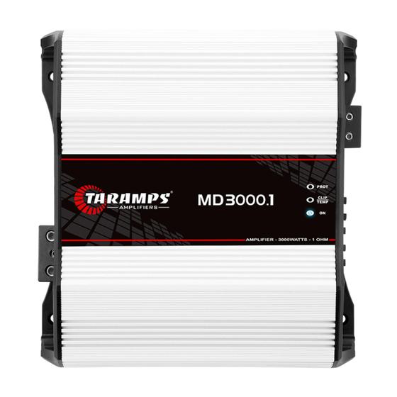 Imagem de Módulo Amplificador Taramps MD 3000.1 3000W RMS 1 Canal 1 Ohm MD3000