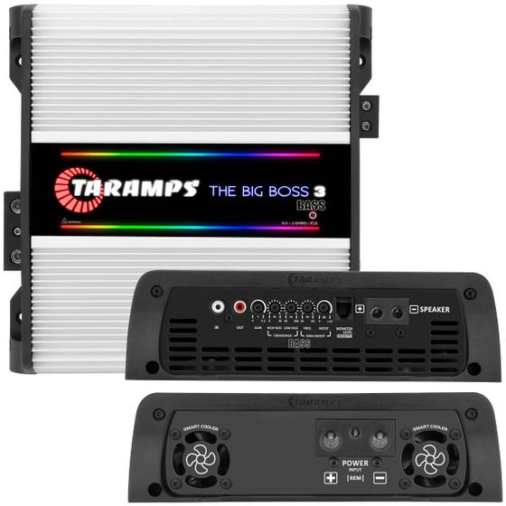 Imagem de Módulo Amplificador Taramps The Big Boss 3 Bass 3000W Rms 0,5 a 2 Ohms 1 Canal