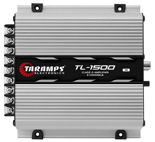 Módulo Amplificador Taramps TL 1500 390W Rms 2 Ohms 3 Canais - Módulo ...