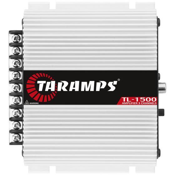 Imagem de Módulo Amplificador Taramps TL 1500 D 390W RMS 3 Canais Mono e Estereo