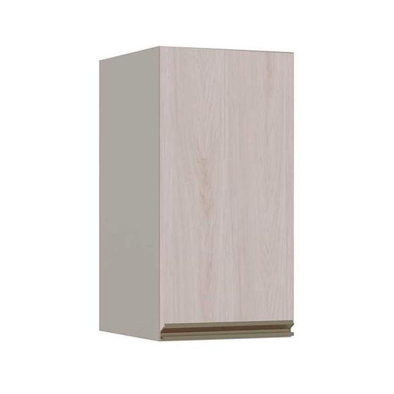 Imagem de Módulo Armário Aéreo 68x35 1 Porta 100% MDF Cozinha Modulada Gold Robel Fendi/Aspen