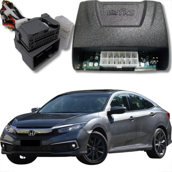 Imagem de Módulo automação vidro elétrico sensorizado 4 vidros e rebatimento retrovisor comando linha honda
