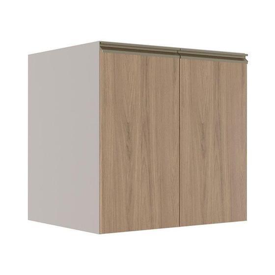 Imagem de Módulo Balcão 70cm 2 Portas 100% MDF Cozinha Modulada Gold Robel Fendi/Hanover