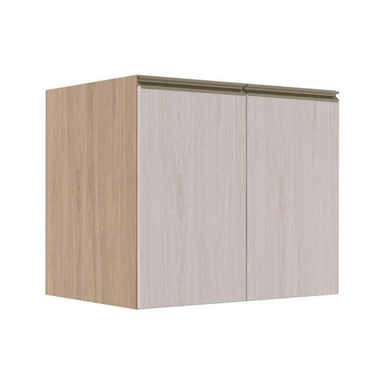 Imagem de Módulo Balcão 80cm 2 Portas 100% MDF Cozinha Modulada Gold Robel Hanover/Aspen