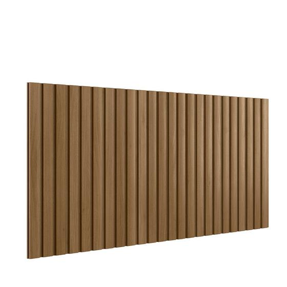 Imagem de Módulo Cabeceira Ubatuba Ripado MDF 66x40cm Linea Brasil