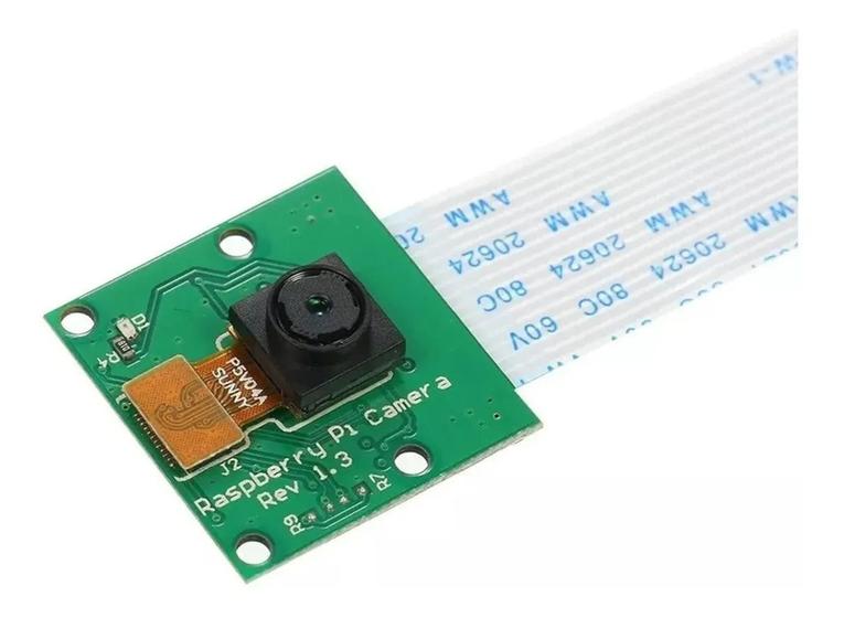 Modulo Câmera Raspberry Pi Rev 1.3 5mp P5v04a + Cabo Flat Menor preço em Modulo Câmera Raspberry Pi Rev 1.3 5mp P5v04a + Cabo Flat
