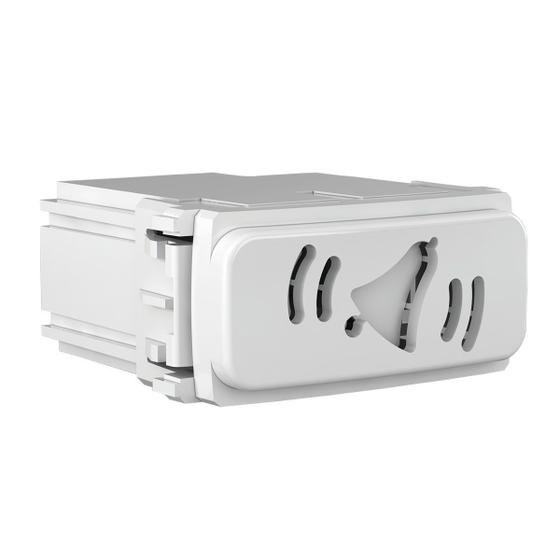 Modulo Campainha Cigarra Bivolt Branco Compose Weg Menor preço em Modulo Campainha Cigarra Bivolt Branco Compose Weg