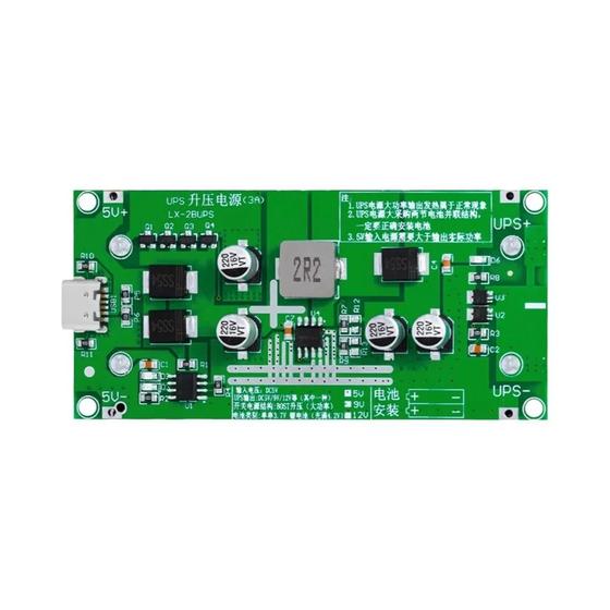 Imagem de Módulo Carregador de Bateria 15W 3A Tipo-C - Step Up Booster DC-DC com Carga Rápida