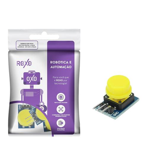 Imagem de Módulo Com Push Button Digital - RoXo