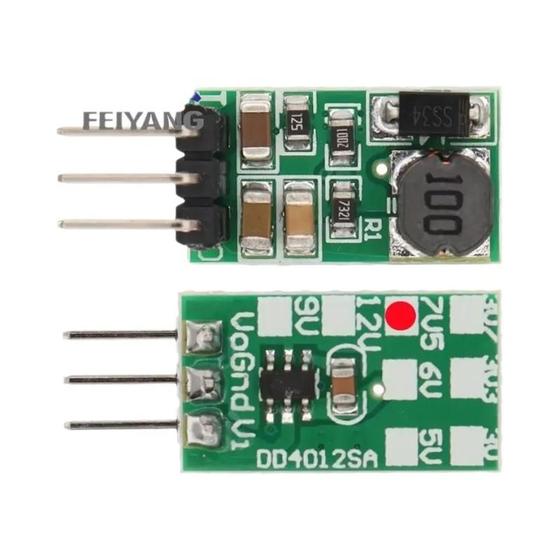 Imagem de Módulo Conversor DC-DC Buck Step-Down SAMIORE DD4012SA - 5-40V para 3V/3.3V/3.7V/5V/6V/7.5V/9V/12V