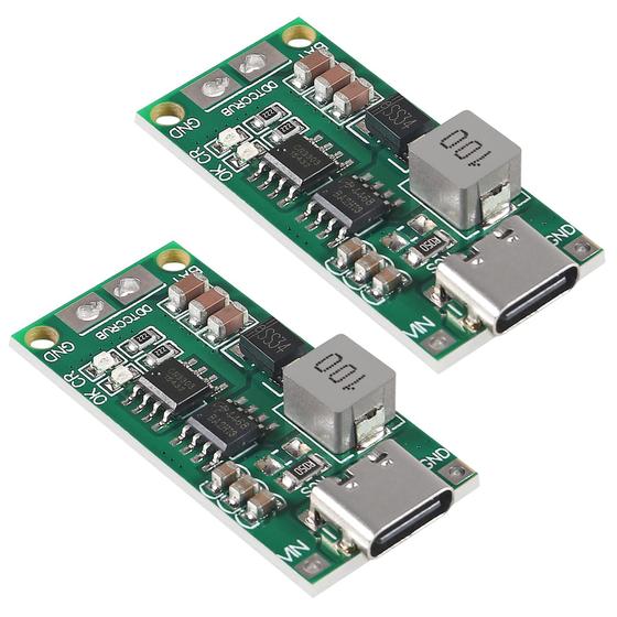 Imagem de Módulo Conversor Step-Up ATNSINC Tipo C - 8,4V, 12,6V e 16,8V