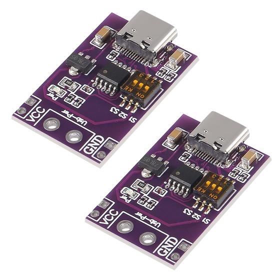 Imagem de Módulo Conversor Type-C QC AFC PD2.0 PD3.0 para DC - DWEII