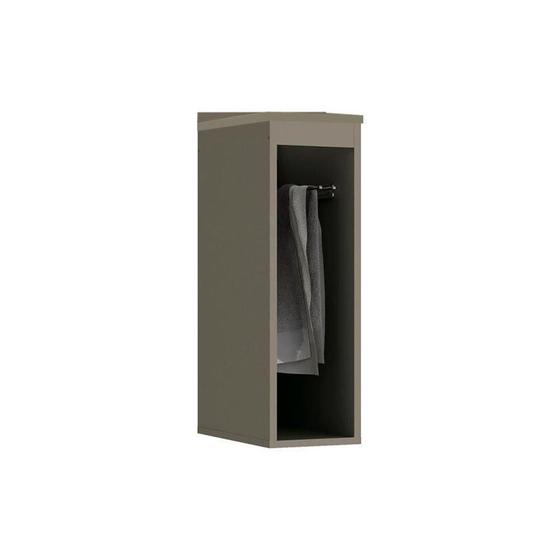 Imagem de Módulo Cozinha Henn Connect Balcão c/ Porta Toalha c/Tampo Duna/Cristal