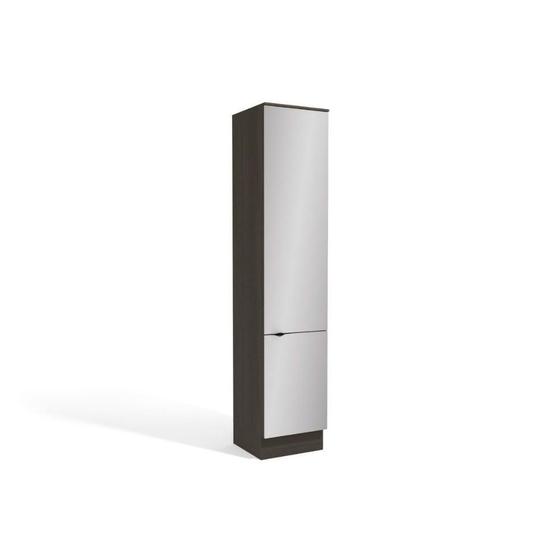 Imagem de Módulo Cozinha Kappesberg Nox Paneleiro H769 c/ 2 Portas Onix/Steel