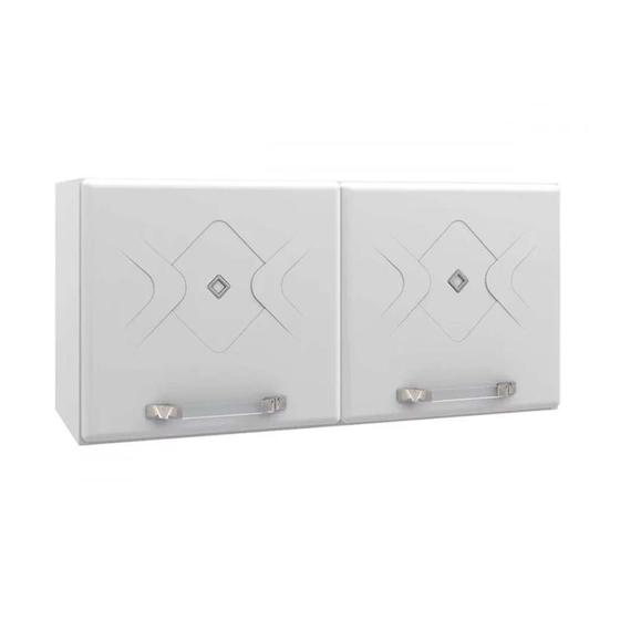 Imagem de Módulo Cozinha Telasul Mirage New Armário c/ 2 Portas Branco