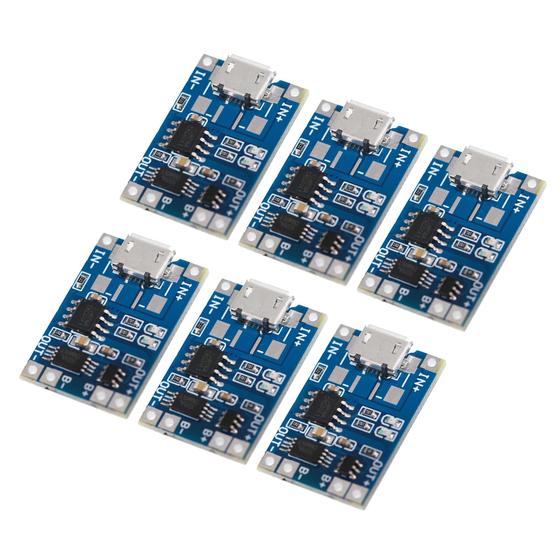 Imagem de Módulo de Carregamento Holy Feather TP4056 5V 1A com Proteção