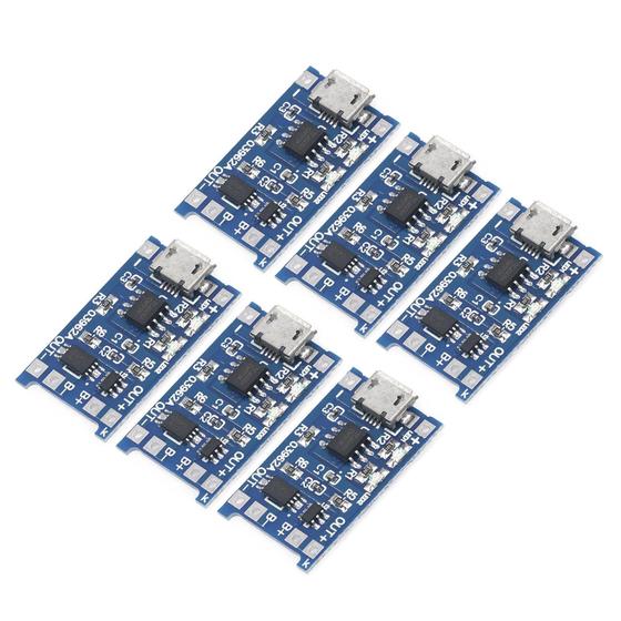 Imagem de Módulo de Carregamento Holy Feather TP4056 5V 1A com Proteção