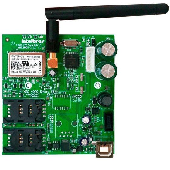 Imagem de Módulo de Comunicação GPRS Intelbras XG 4000 Smart, Duplo SIM, Compatível com AMT 4010 Smart