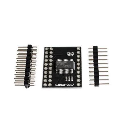 Imagem de Módulo De Extensão I/o Mcp23017, Interface I2c De 16 Bits Para Arduino C51 25ma, Placa De Pino De