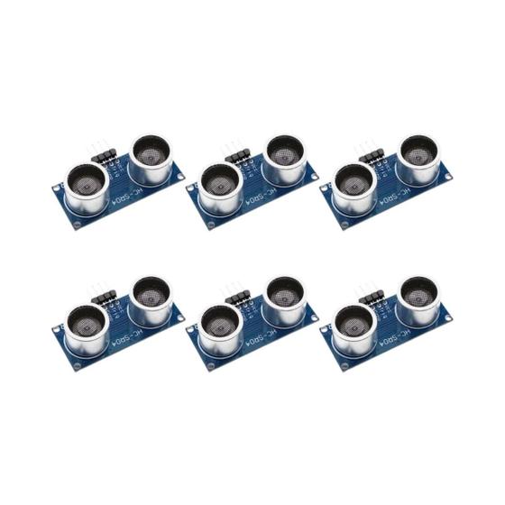 Imagem de Módulo De Medição De Distância Ultrassônico HC-SR04 Sensor Transdutor Para Arduino 3-5.5v Detector